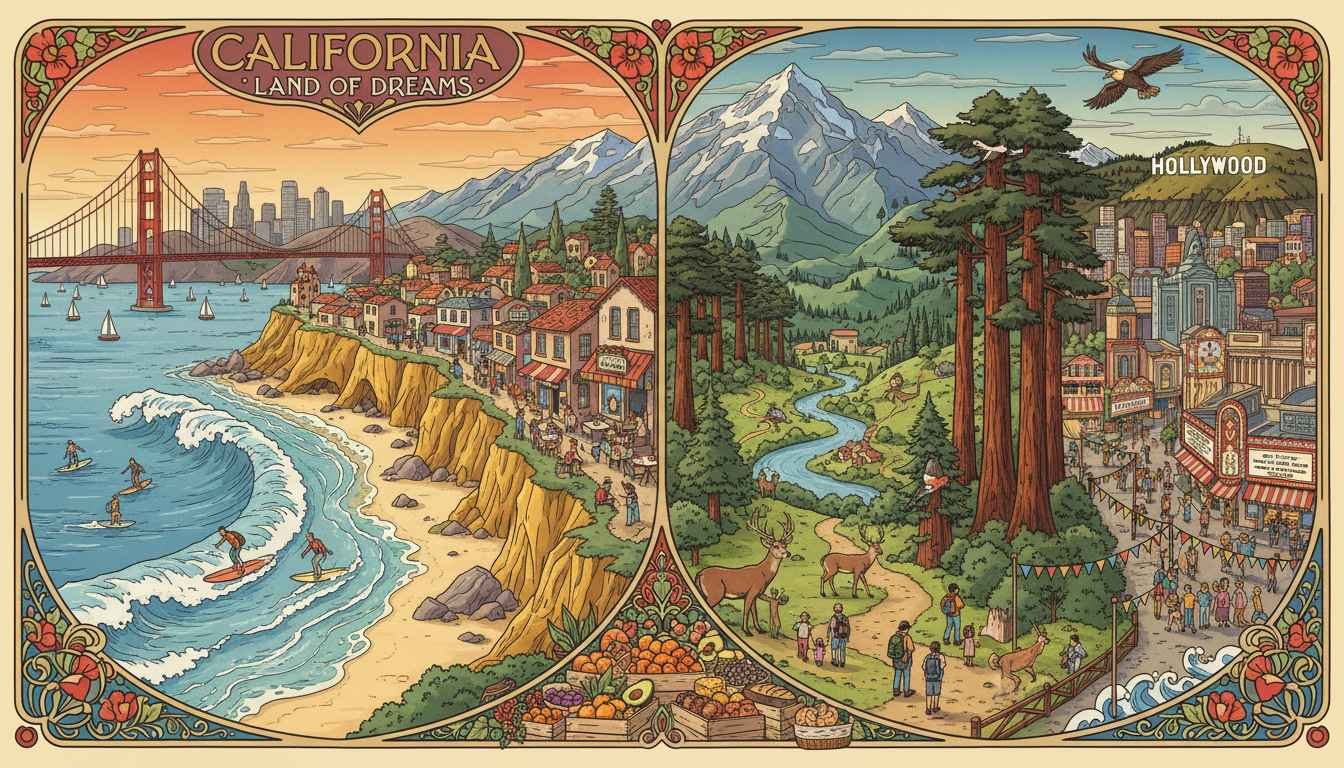 most popular place to visit in california