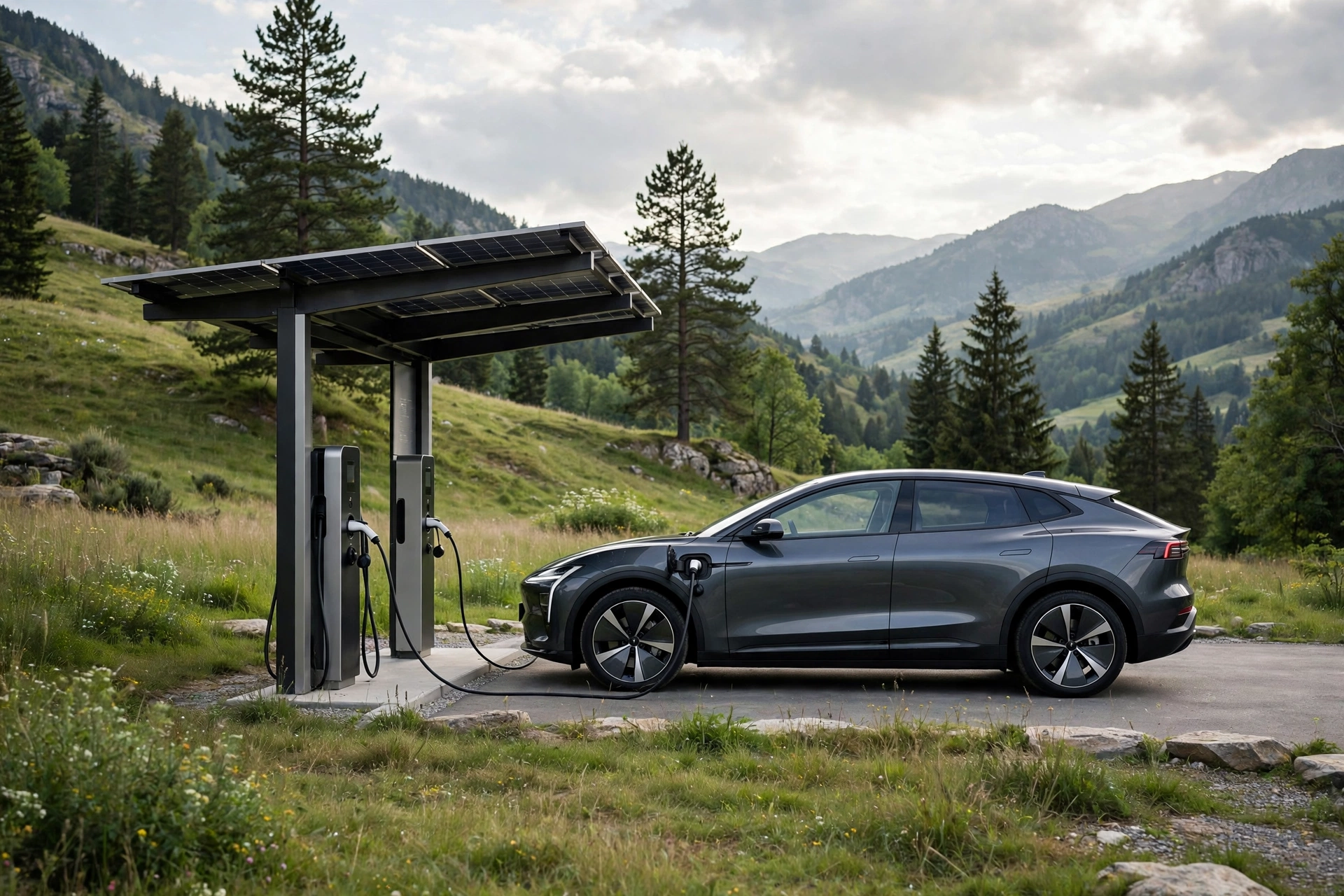 EV charging guide 2026 electric car charging station