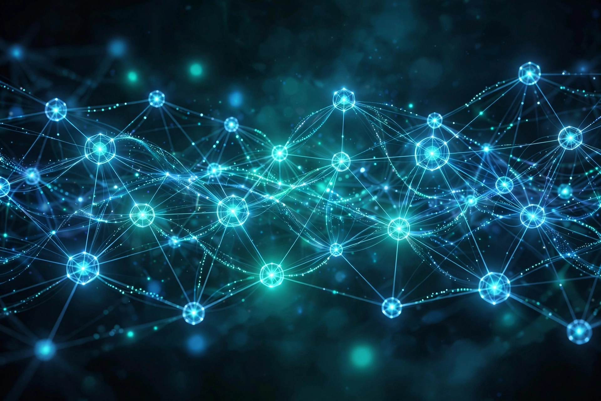 Abstract blockchain network visualization u2014 what is blockchain explained